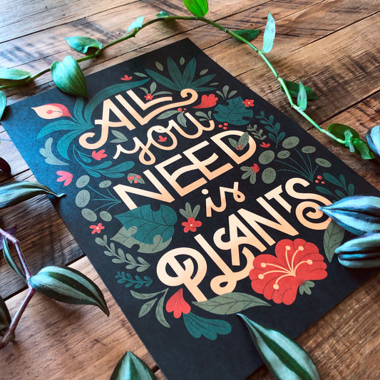 Print »All You Need Is Plants«
