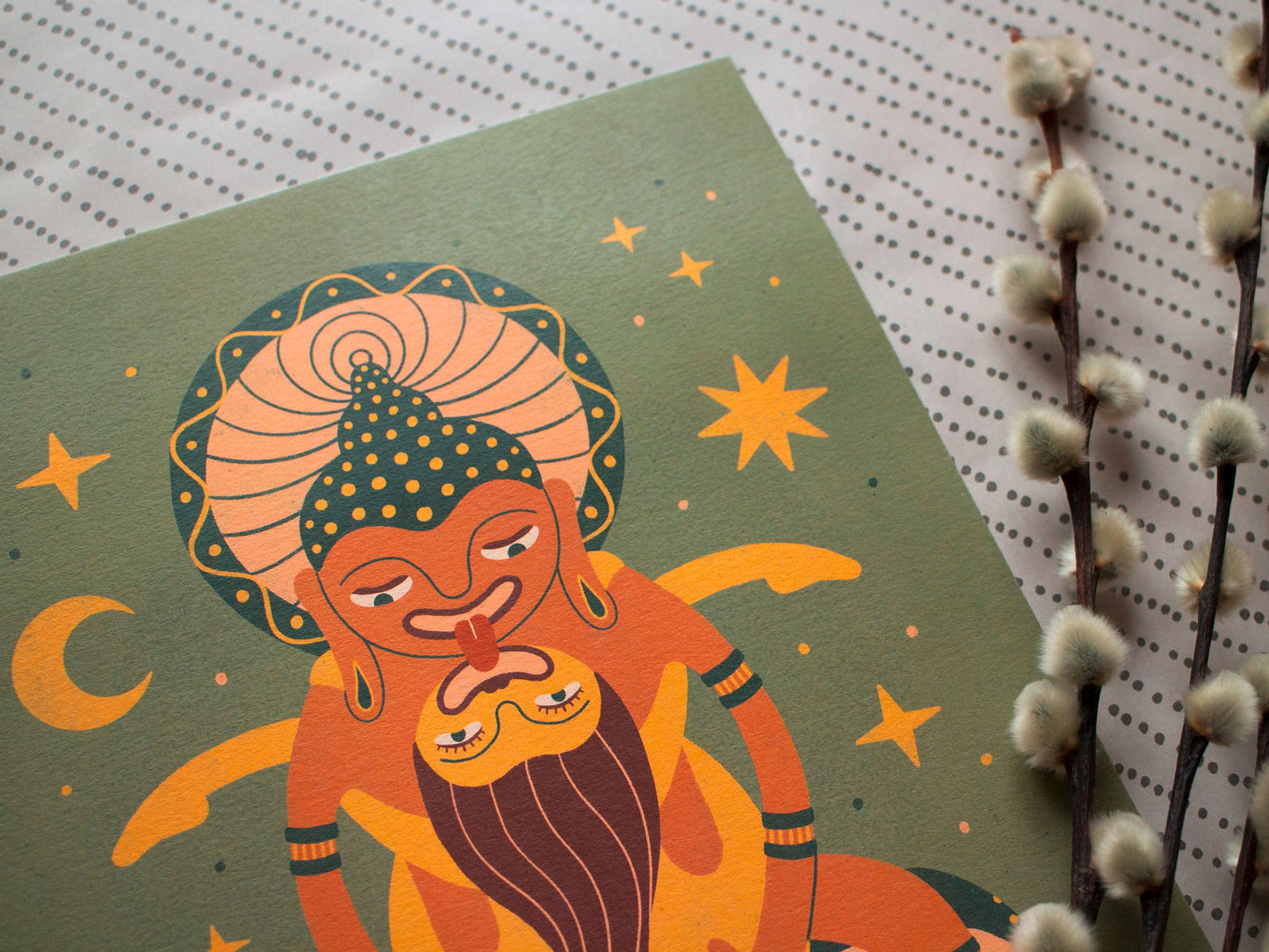 Print »Kamasutra Buddha«