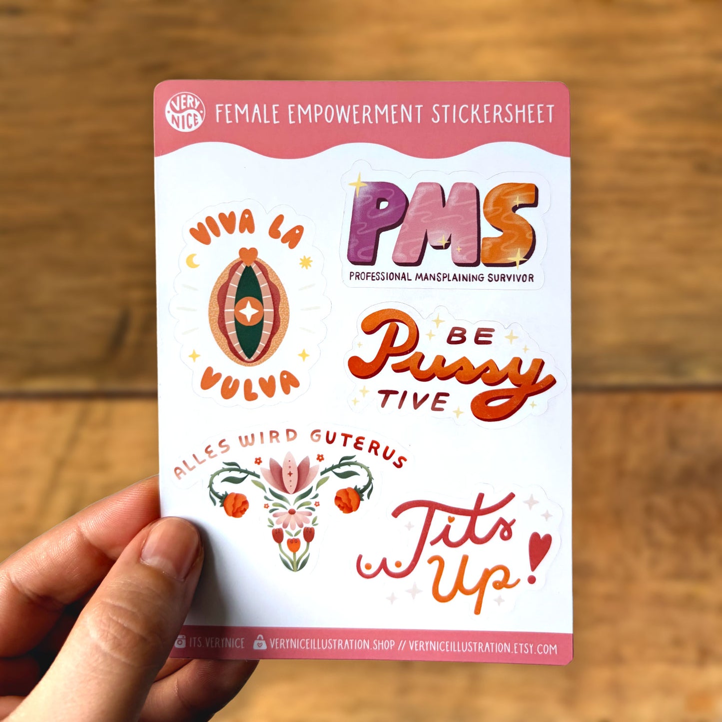 Stickersheet »Female Empowerment«