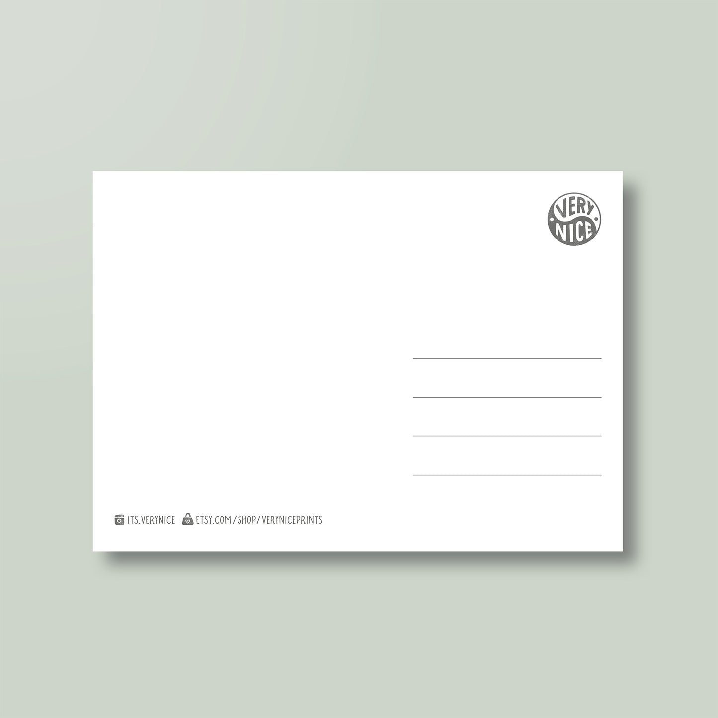Postkarte »Live Love Poop«