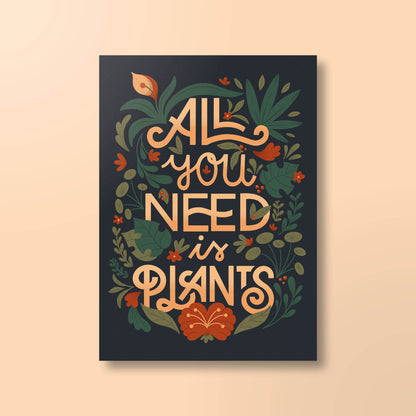 Print »All You Need Is Plants«