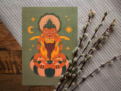 Print »Kamasutra Buddha«