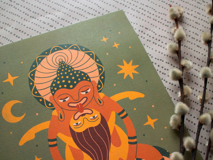 Print »Kamasutra Buddha«