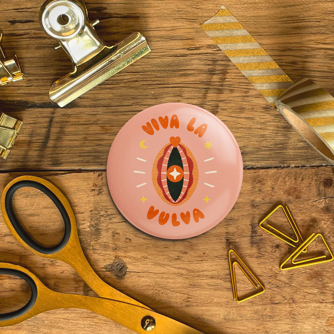 Button »Viva la Vulva«
