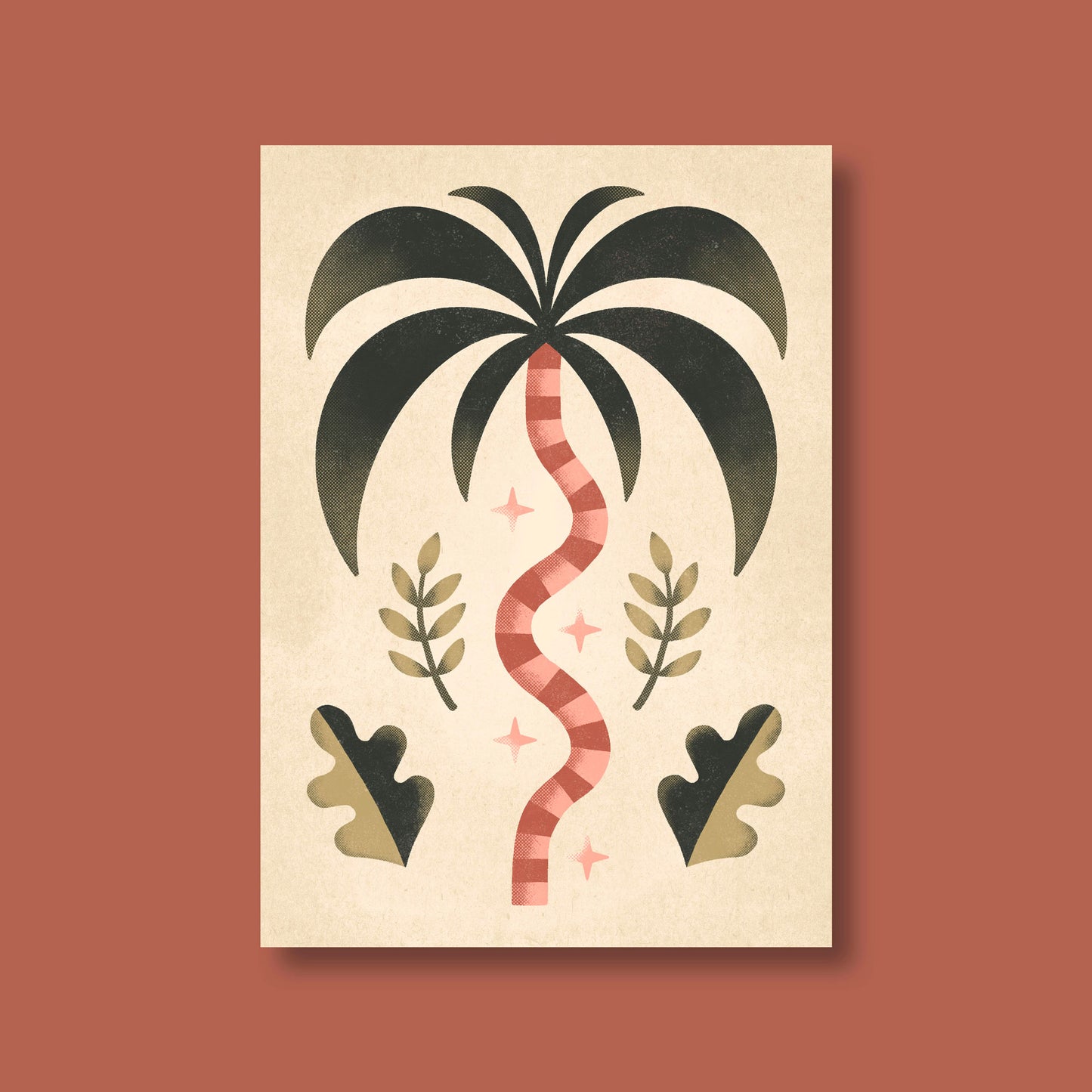 Print »Dreamy Boho Plants – Palm«