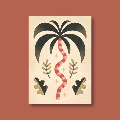 Print »Dreamy Boho Plants – Palm«