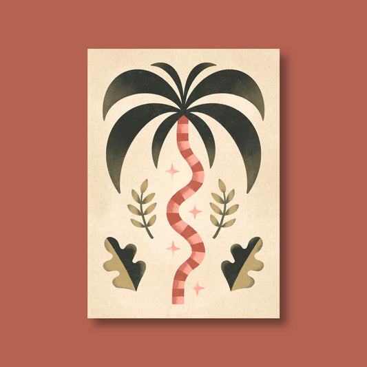 Print »Dreamy Boho Plants – Palm«
