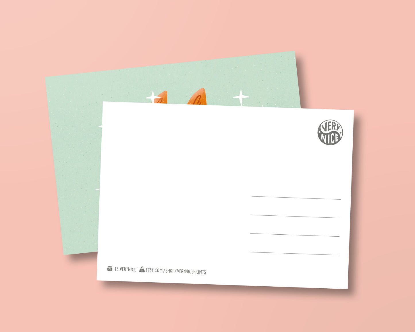 Postkarte »Don't Stress MEOWT«