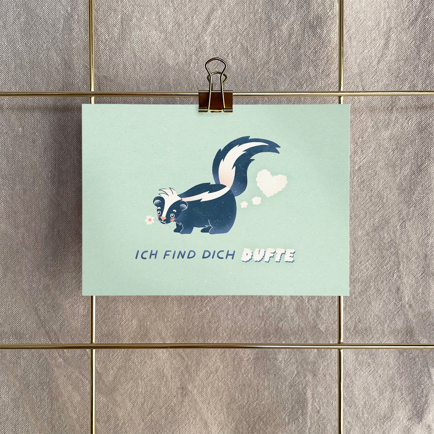 Postkarte »Ich find dich DUFTE«