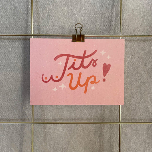 Postkarte »Tits Up«