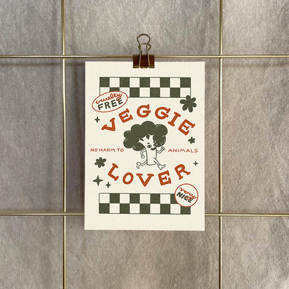 Postkarte »Veggie Lover«