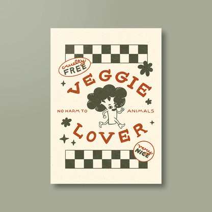 Postkarte »Veggie Lover«