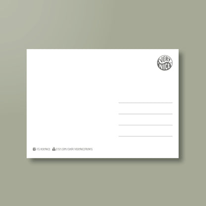 Postkarte »Veggie Lover«