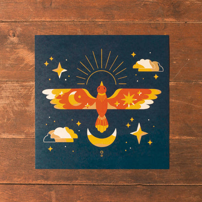 Print »Spiritanimal Bird«