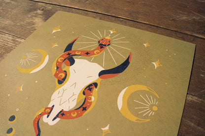Print »Spiritanimal Snake«