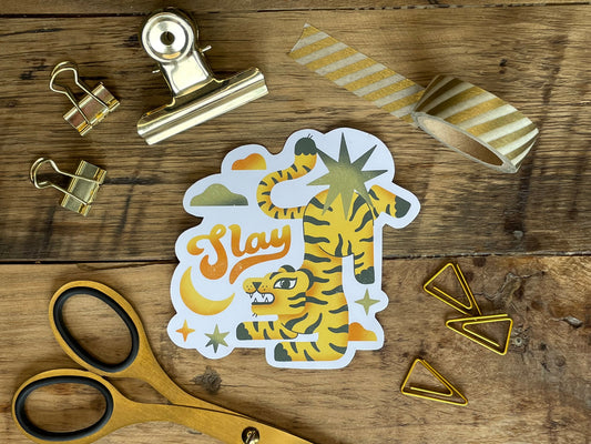 Sticker »Slay Tiger«
