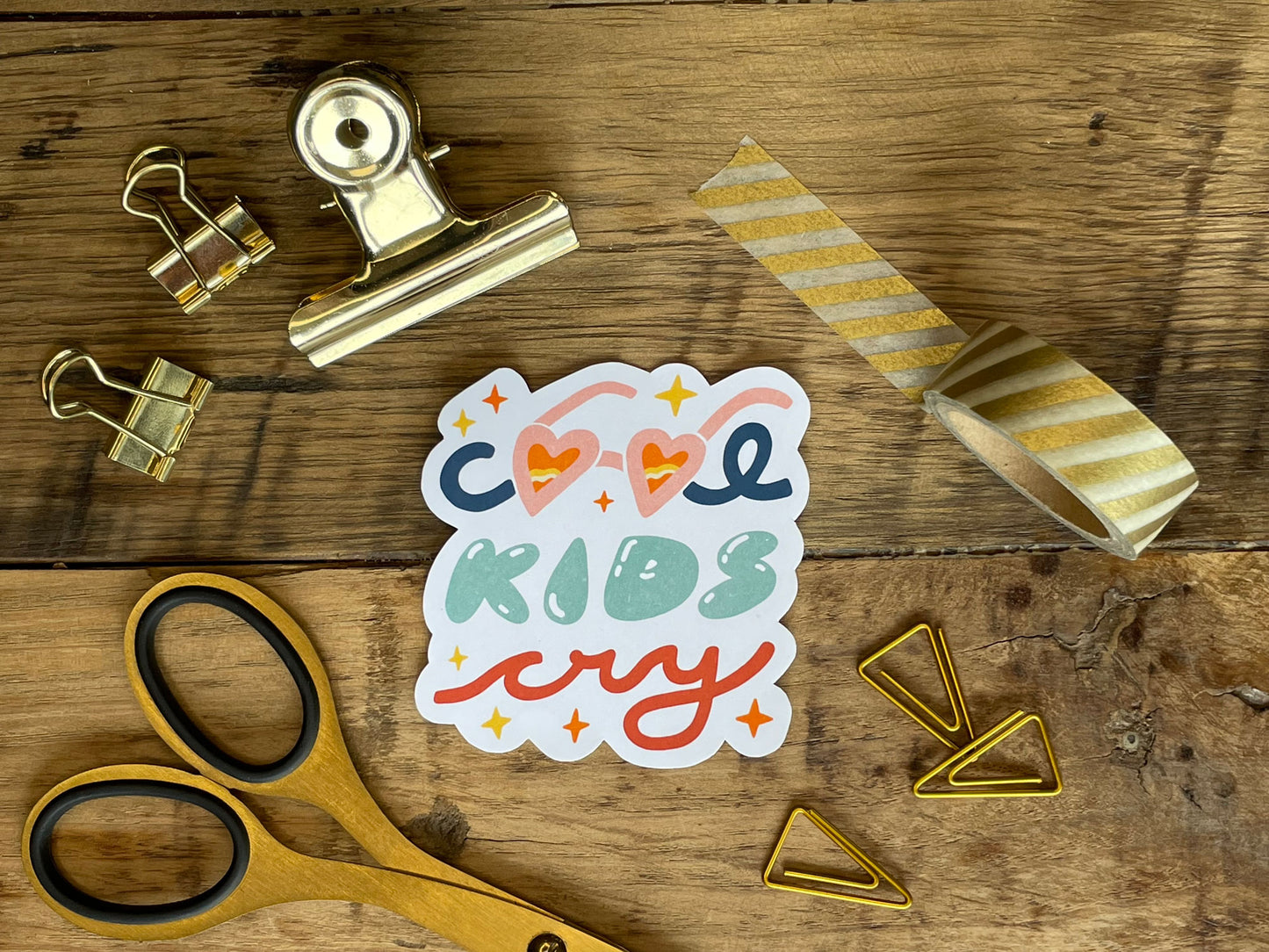 Sticker »Cool Kids Cry«