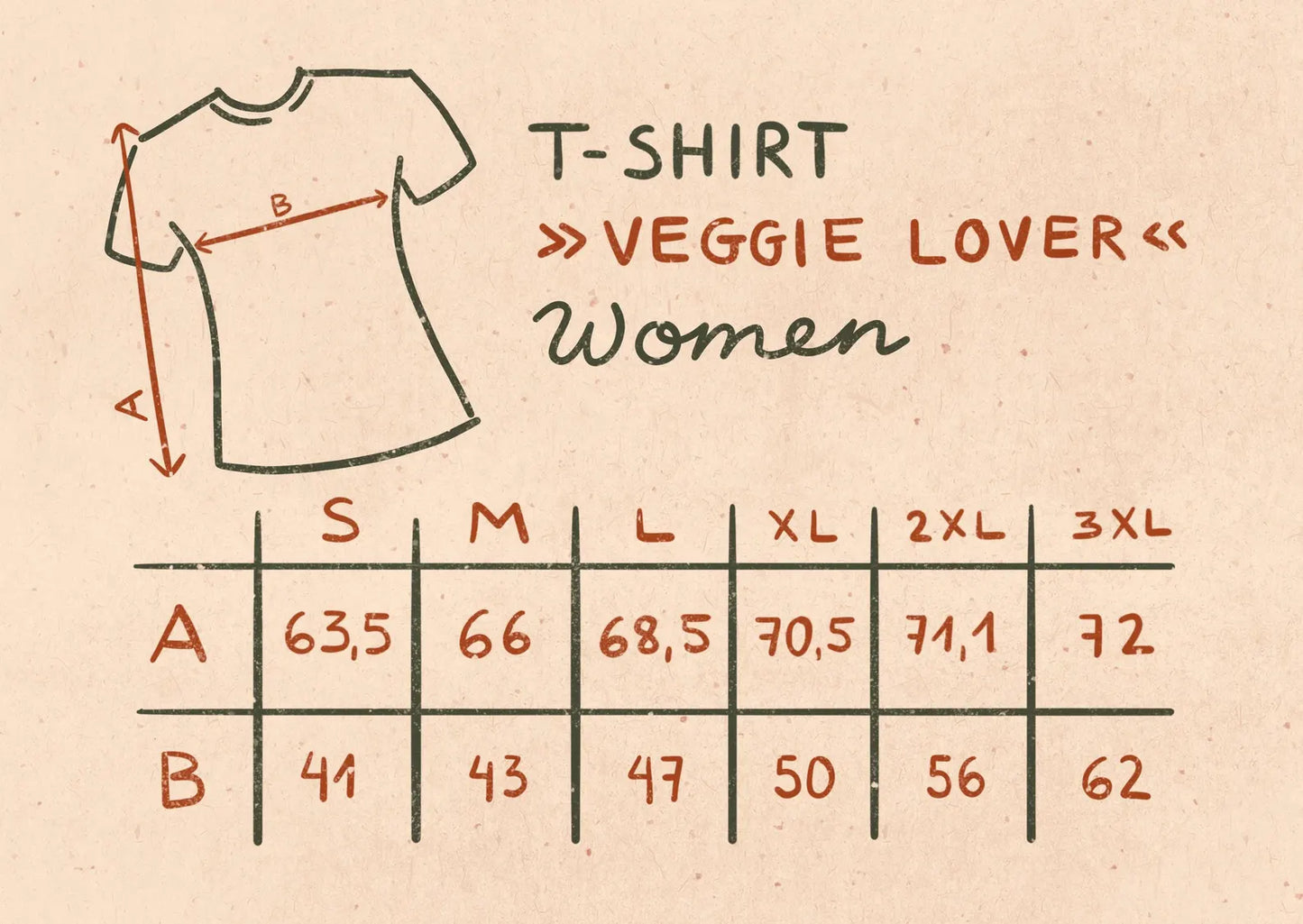 T-Shirt »Veggie Lover«